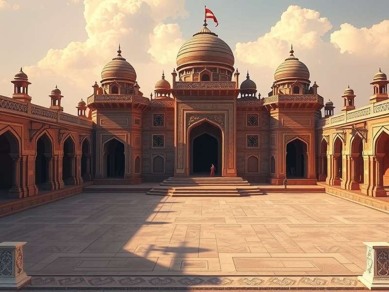 Dynamo Gladiators game arena with Indian architecture